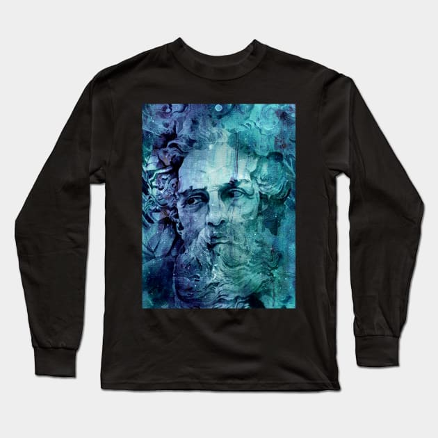 Neptune Long Sleeve T-Shirt by LaurenceMinoza